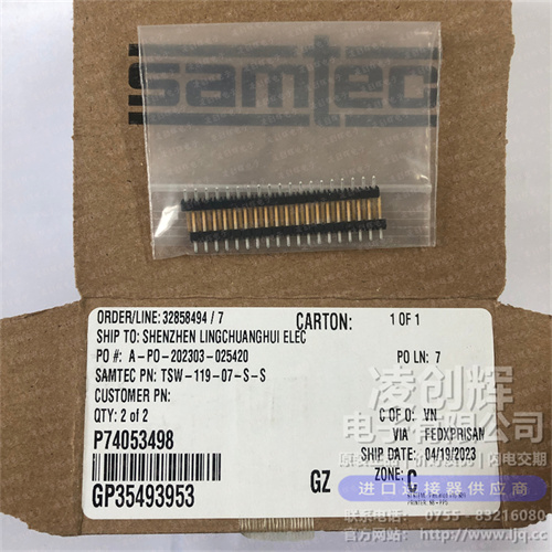 TSW-119-07-S-S 现货实拍